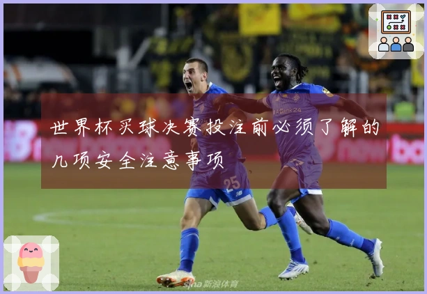 世界杯买球决赛投注前必须了解的几项安全注意事项