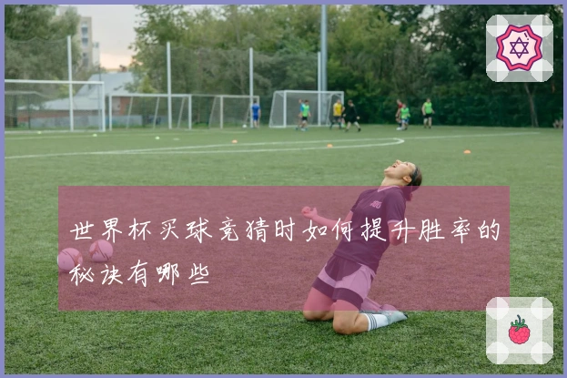 世界杯买球竞猜时如何提升胜率的秘诀有哪些